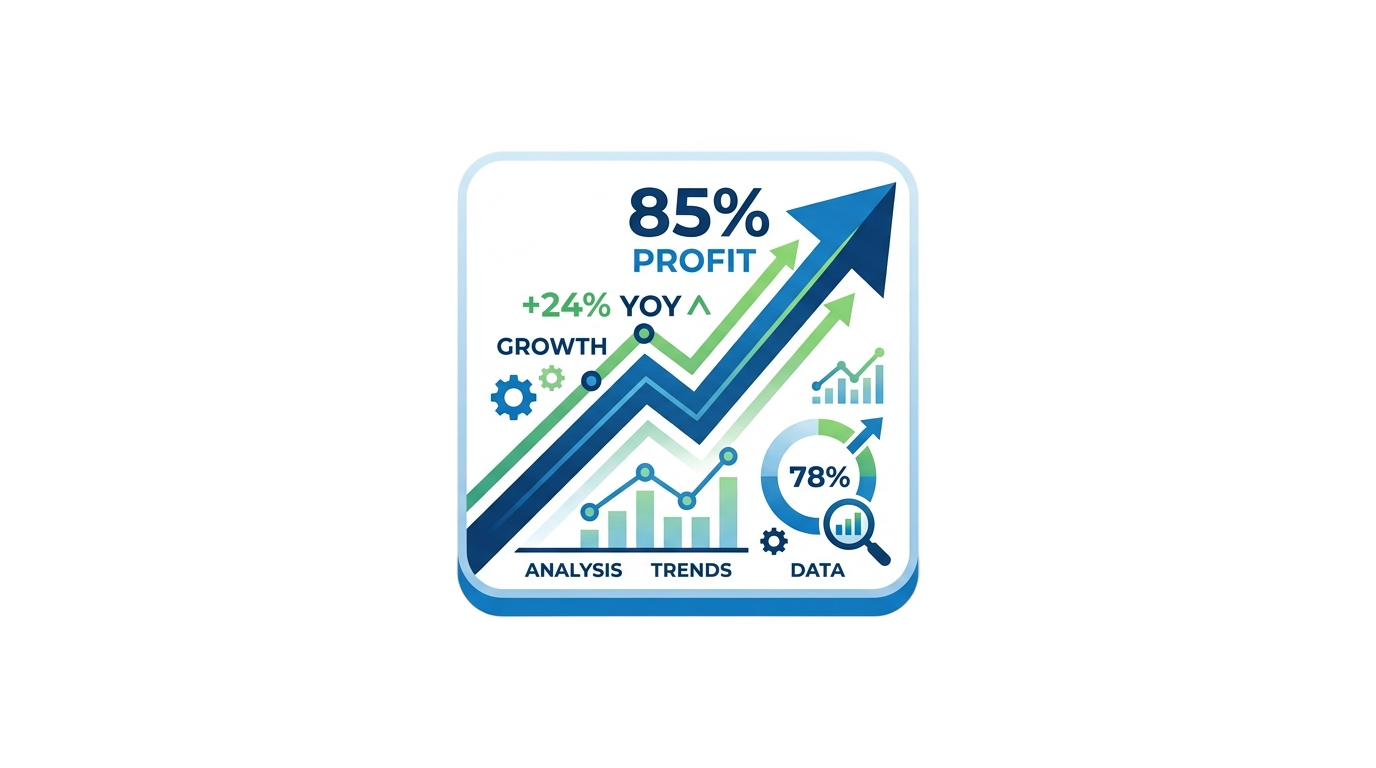 key metrics icon png PNG transparent background