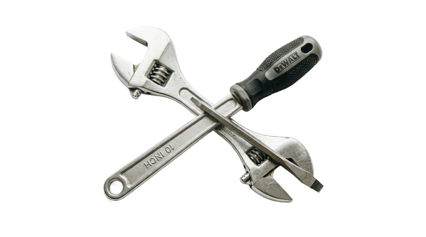 wrench and screwdriver icon png PNG transparent background