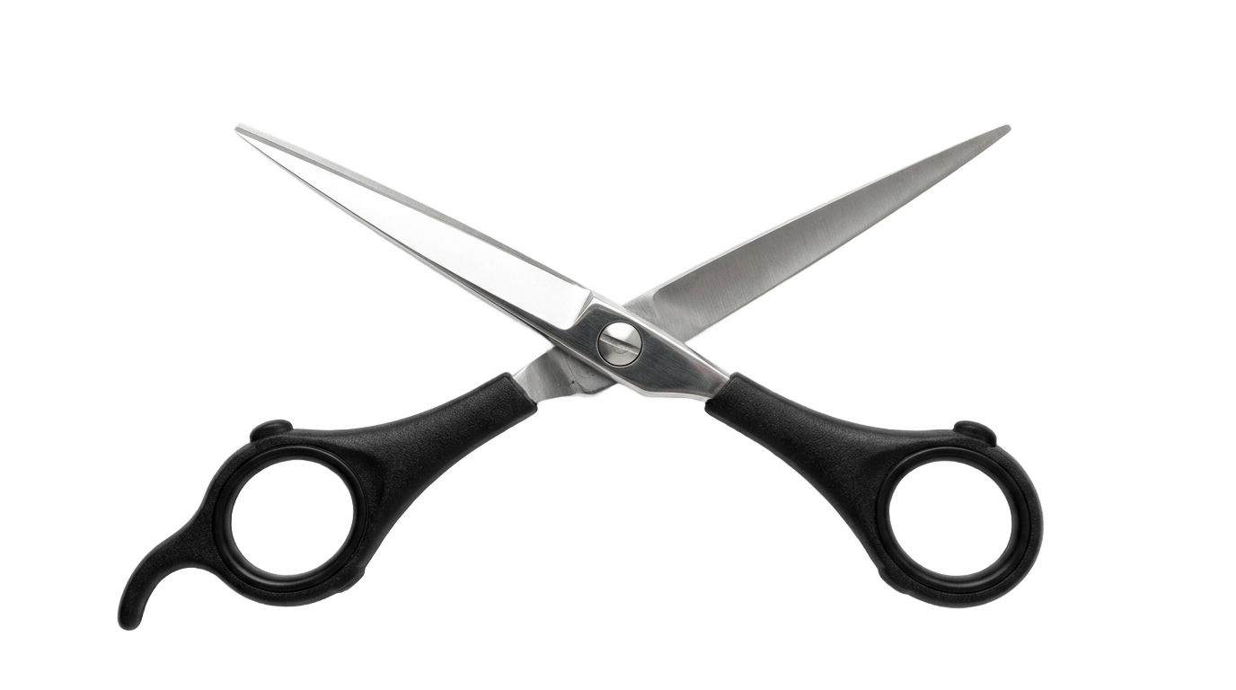 haircut scissors png PNG transparent background