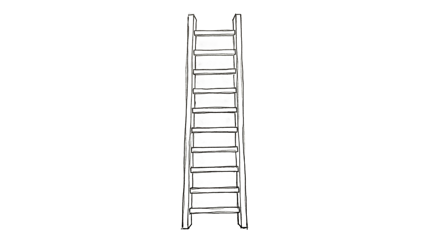 ladder drawing png PNG transparent background