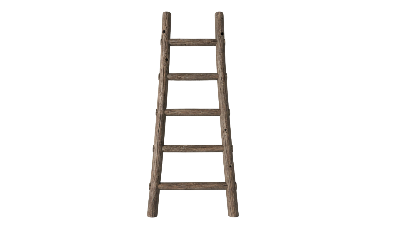 wooden ladder png PNG transparent background