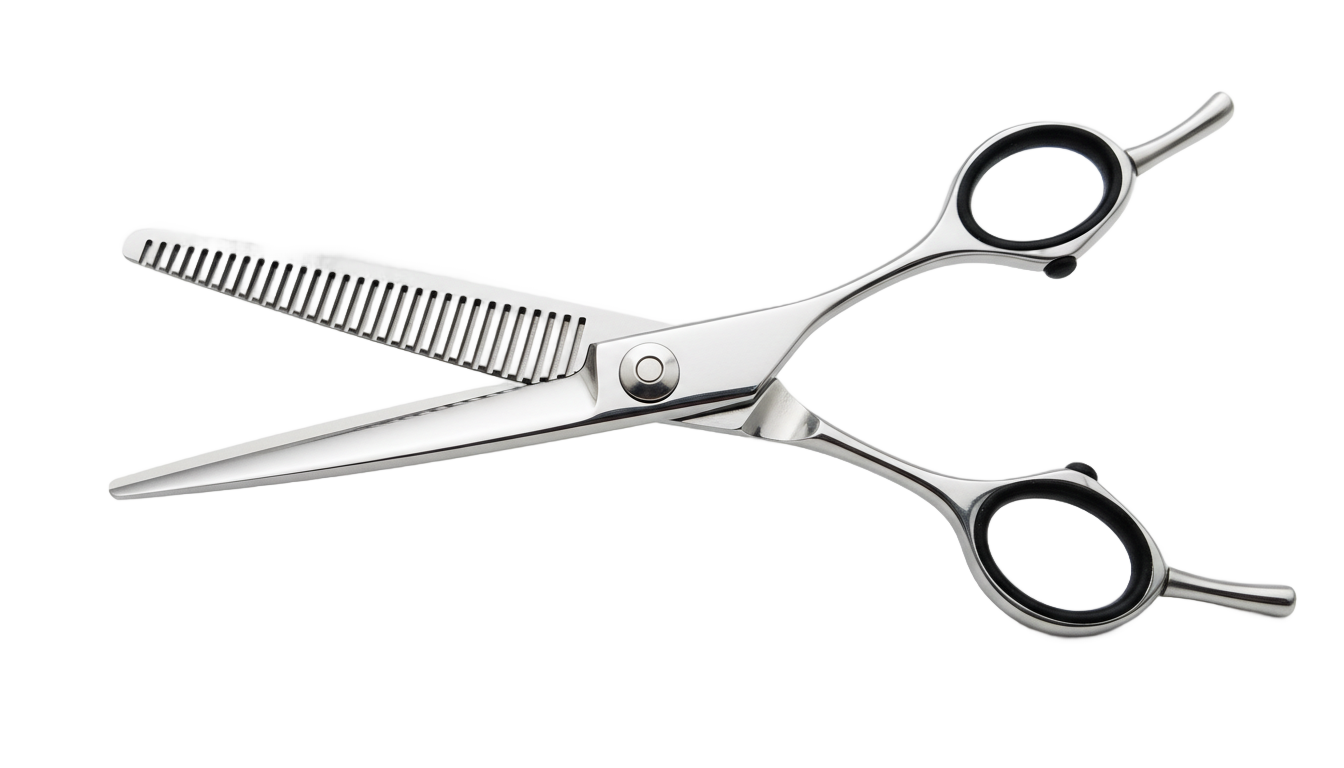 hair cutting scissors png PNG transparent background