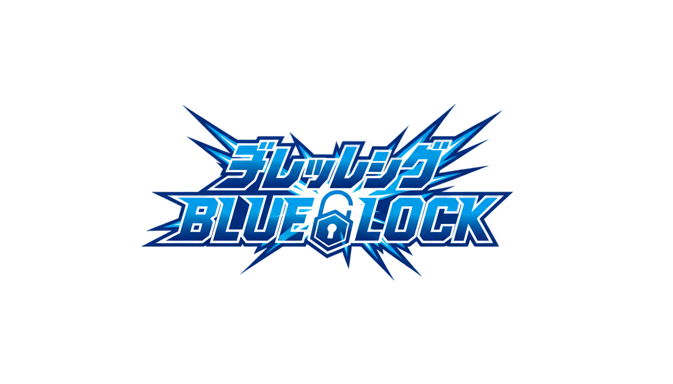 blue lock anime logo png PNG transparent background