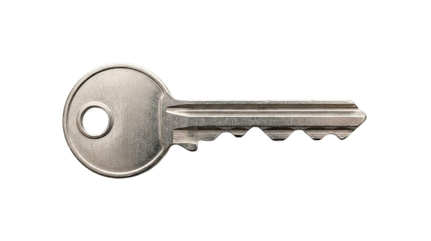 white key icon png PNG transparent background