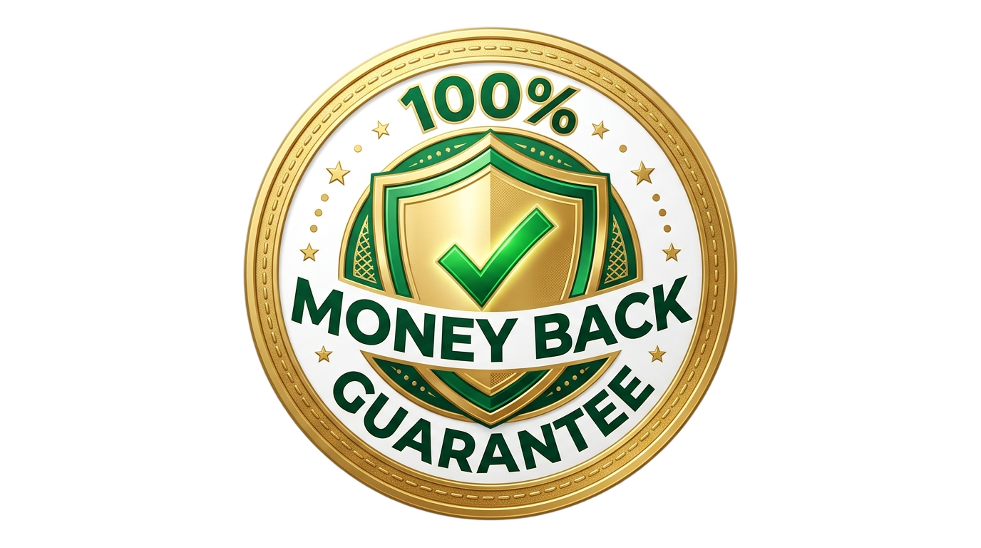 100 money back guarantee logo png PNG transparent background