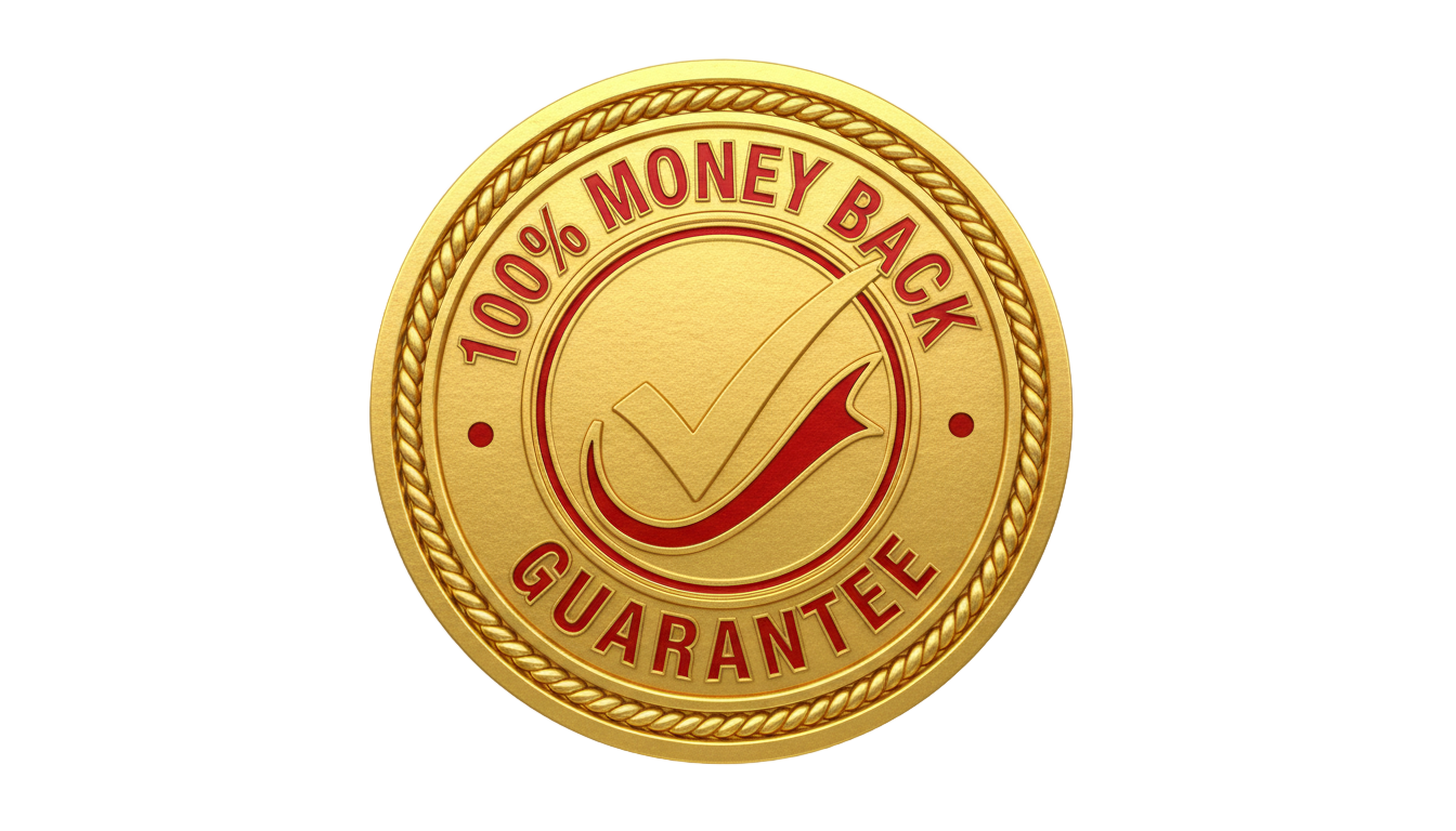 100 money back guarantee png PNG transparent background