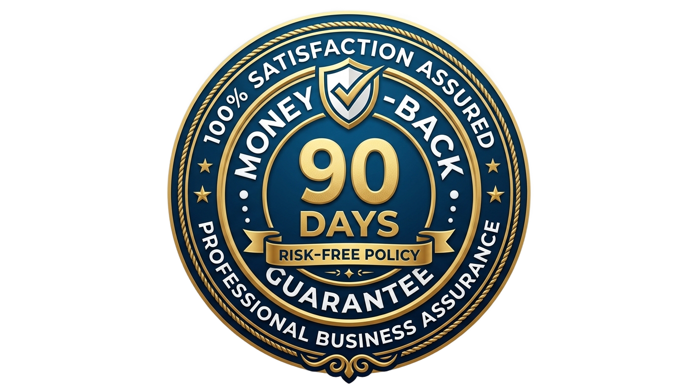 90 days money back guarantee png PNG transparent background
