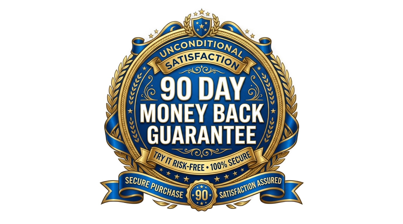 90 day money back guarantee png PNG transparent background