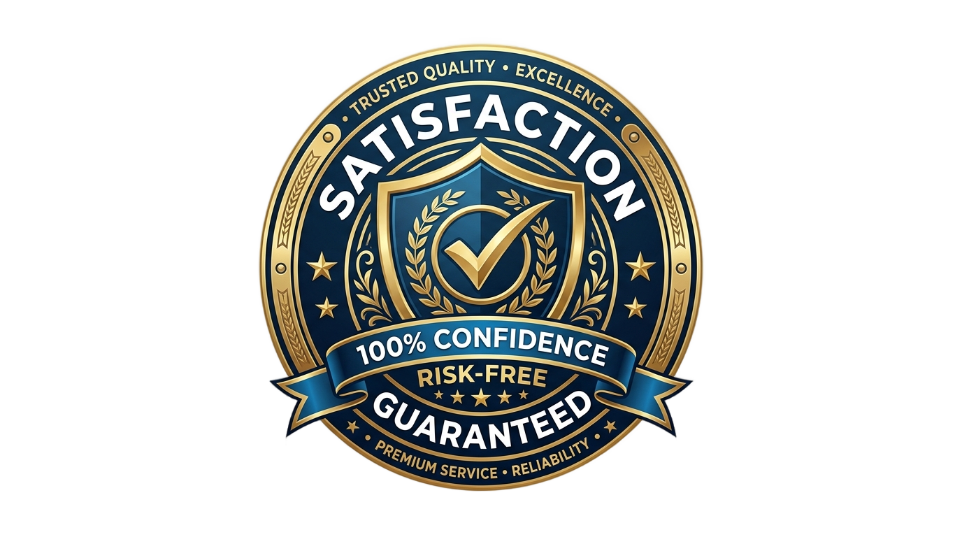 satisfaction guaranteed logo png PNG transparent background