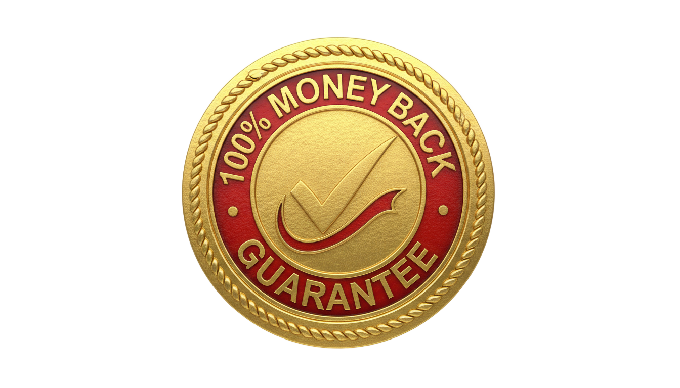 100 money back guarantee png PNG transparent background