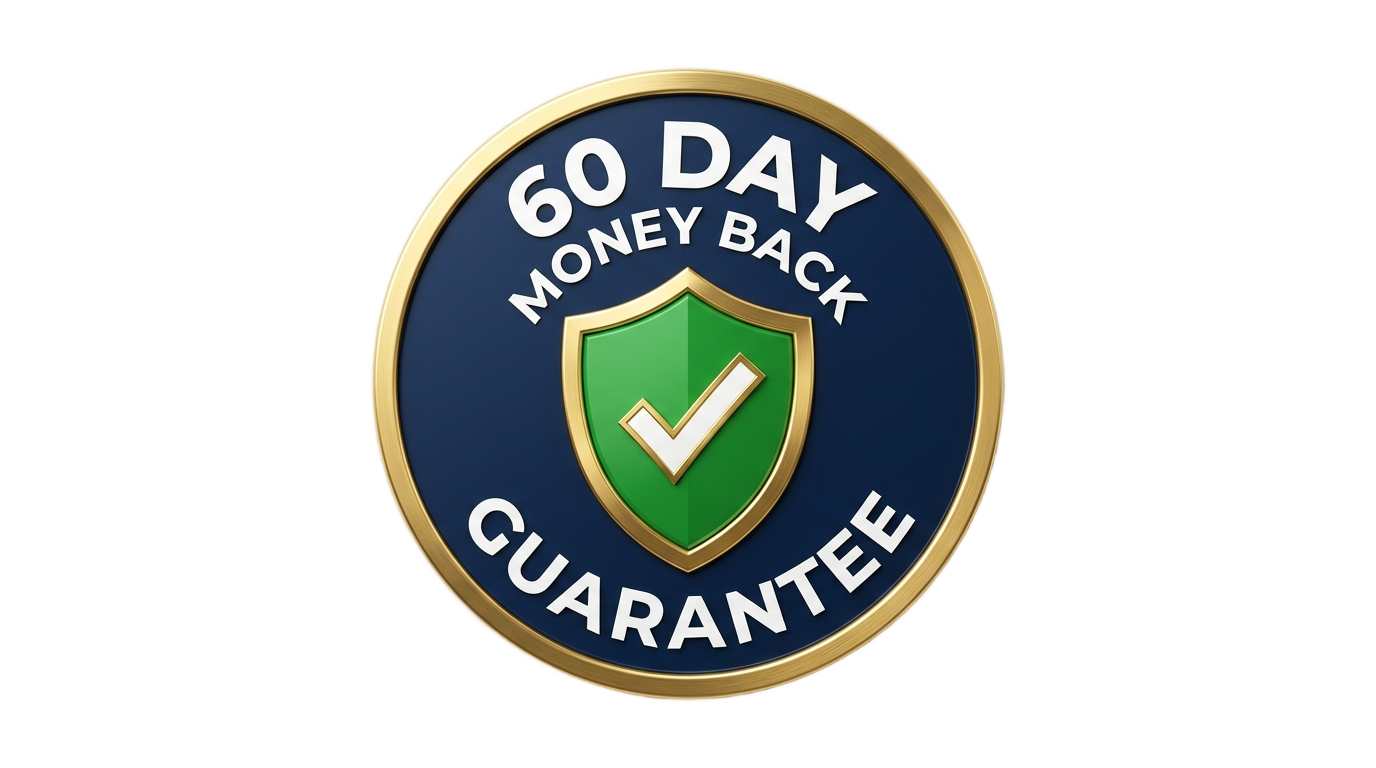 60 day money back guarantee png PNG transparent background
