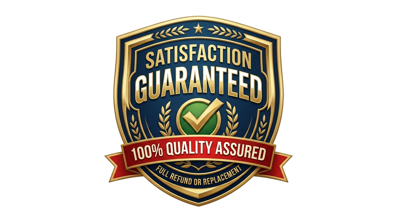 satisfaction guaranteed logo png PNG transparent background