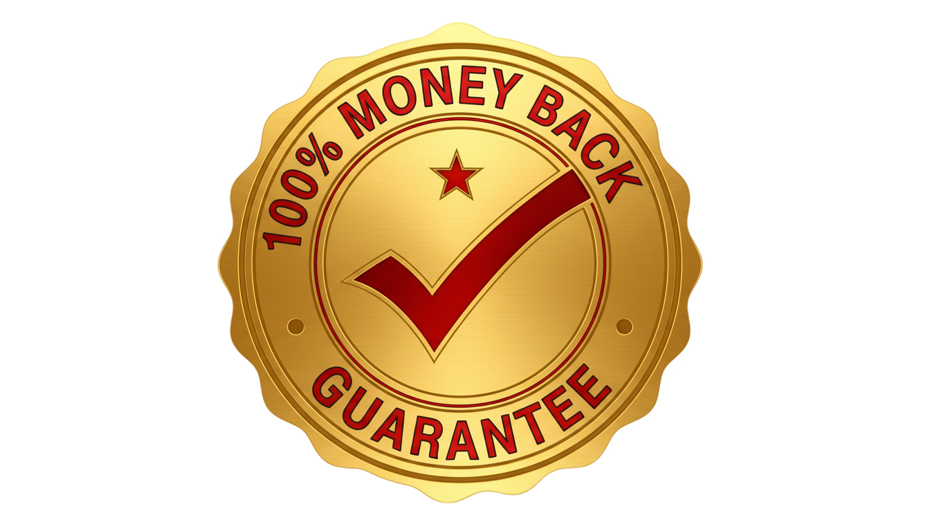100 money back guarantee png PNG transparent background