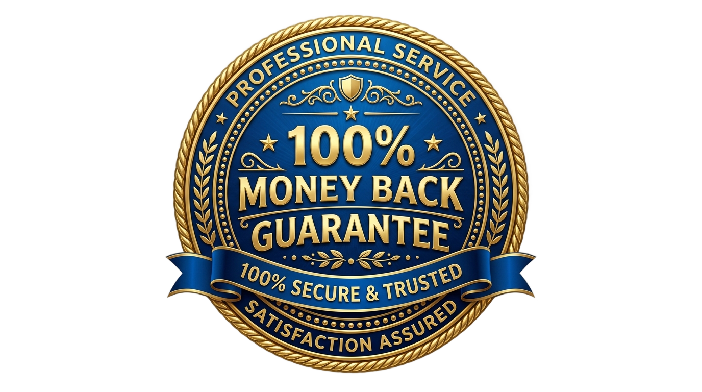 100 money back guarantee badge png PNG transparent background