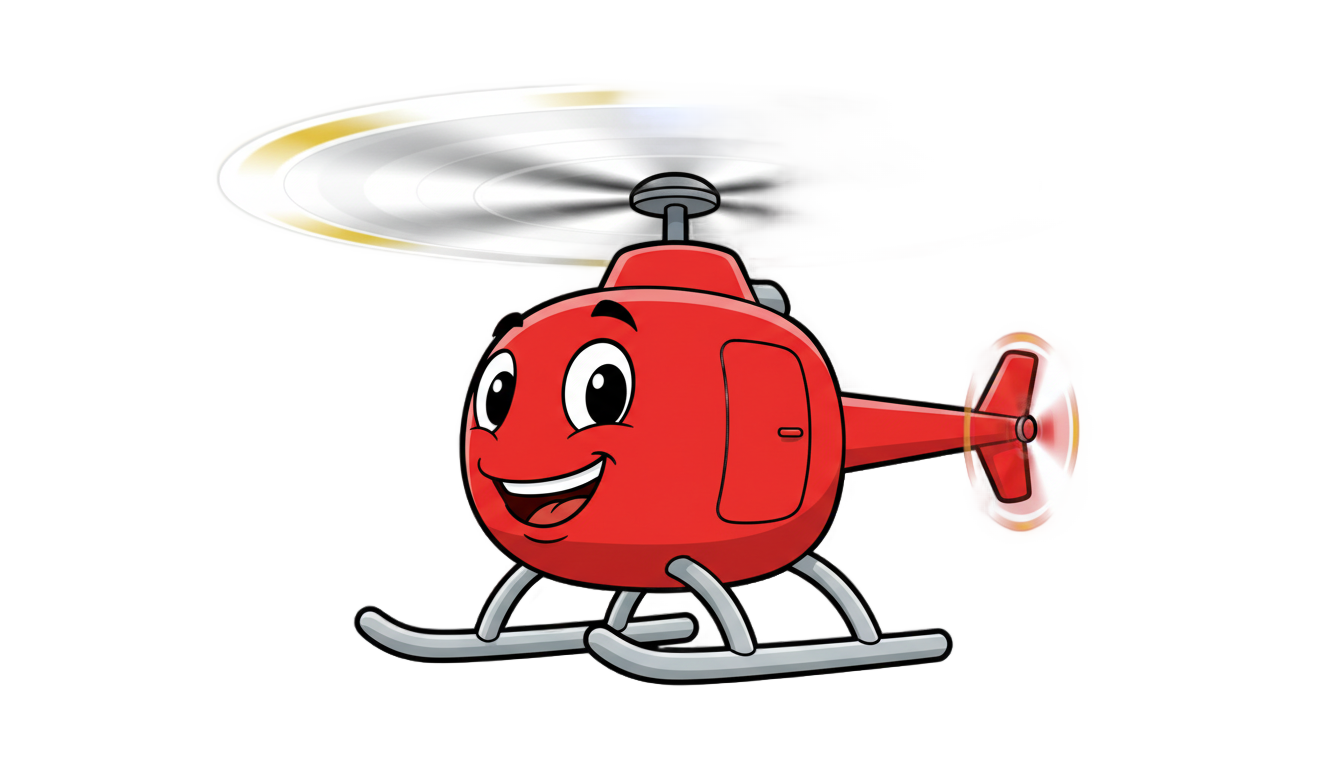harold the helicopter png PNG transparent background