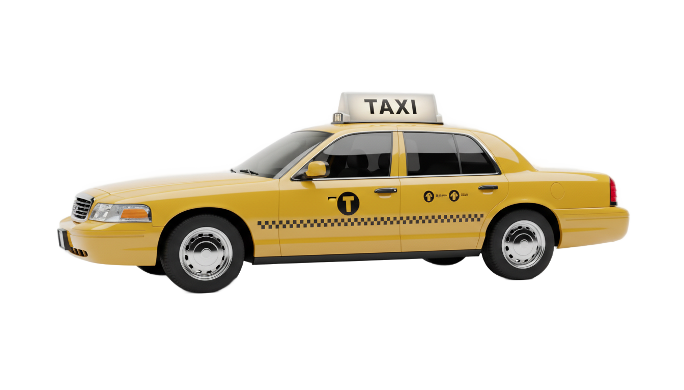 real taxi png PNG transparent background