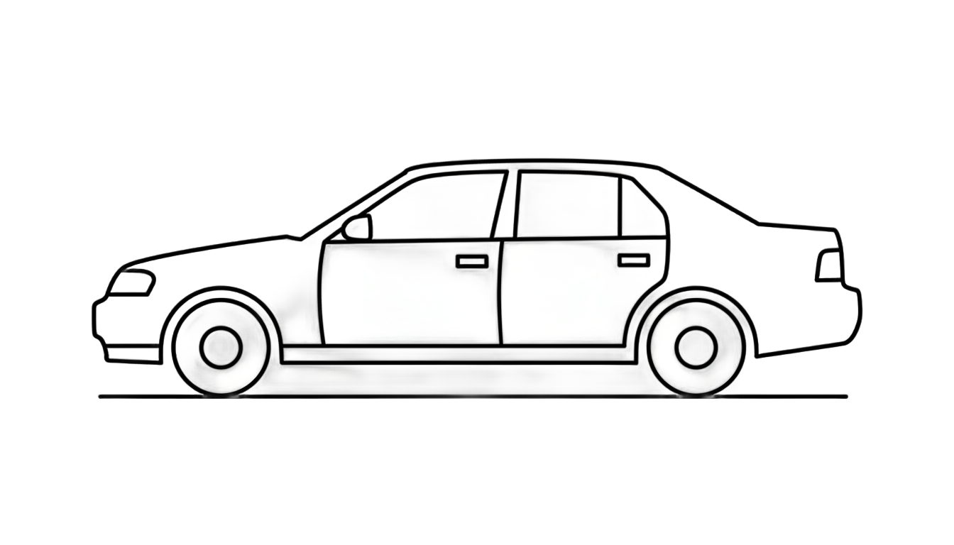 car drawing png PNG transparent background