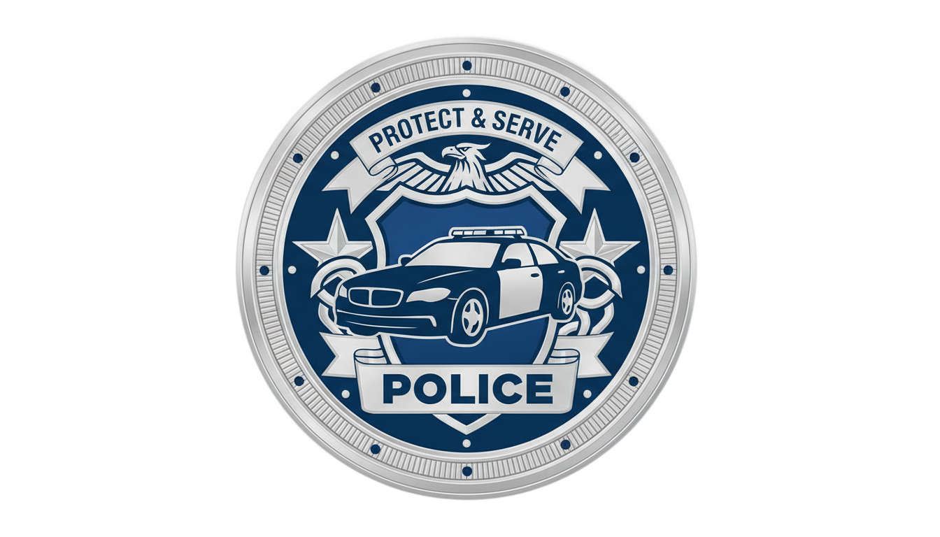 police car logo png PNG transparent background