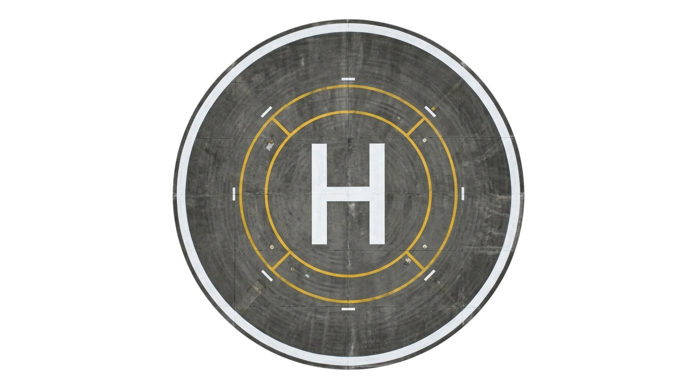 helicopter landing pad png PNG transparent background