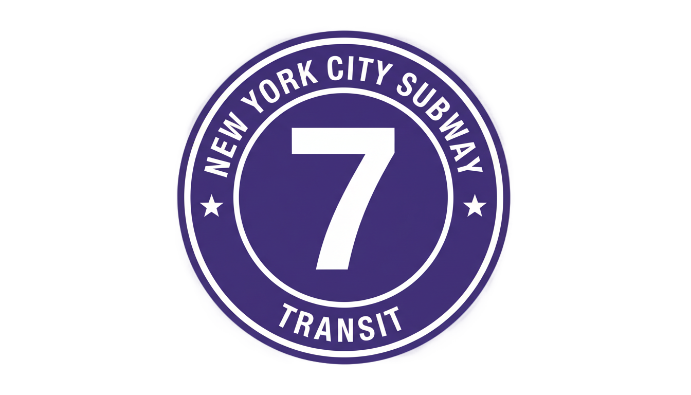 7 train logo png PNG transparent background