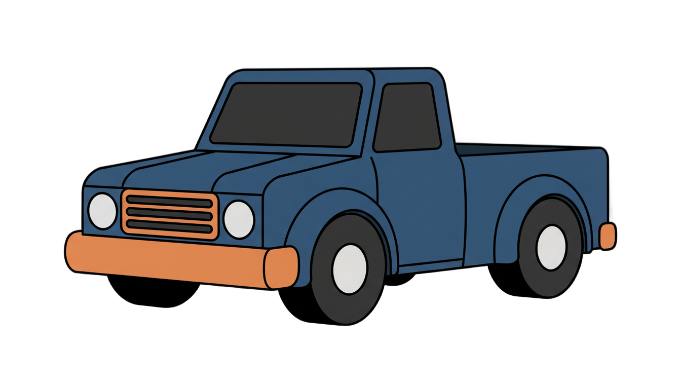 pickup truck icon png PNG transparent background