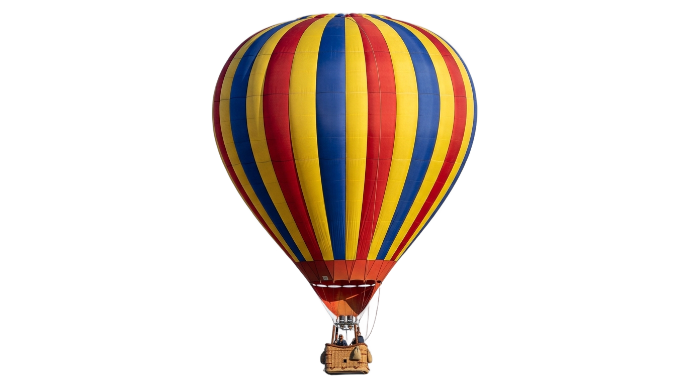 hot air balloon illustration png PNG transparent background