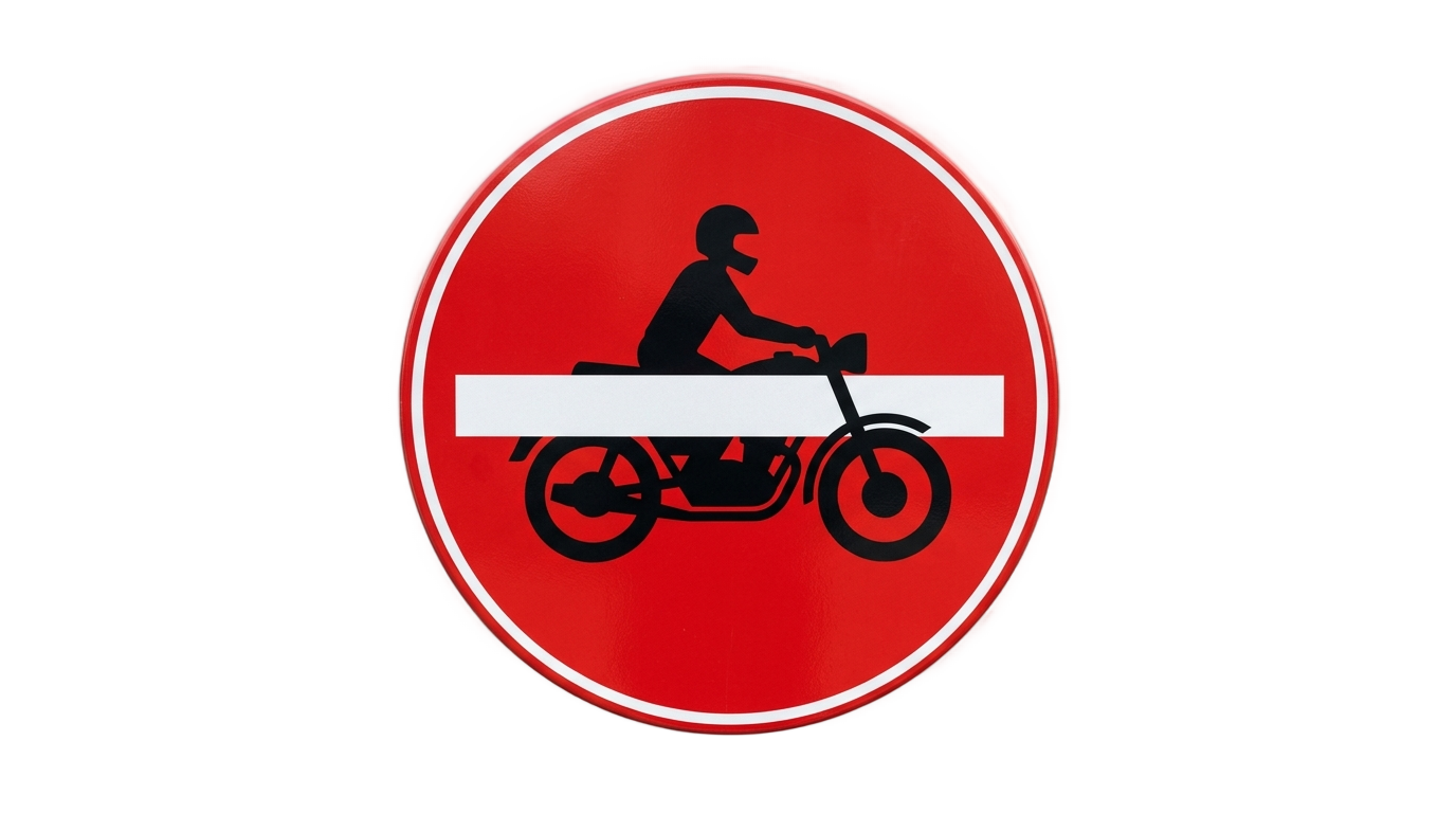 no motorcycle parking sign png PNG transparent background