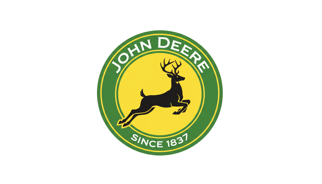 john deere tractor logo png PNG transparent background
