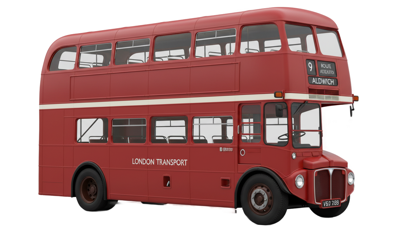 london bus png PNG transparent background