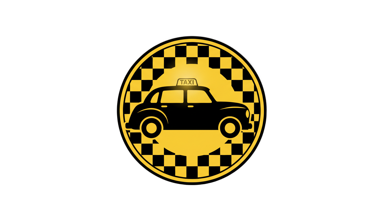 taxi logo png PNG transparent background
