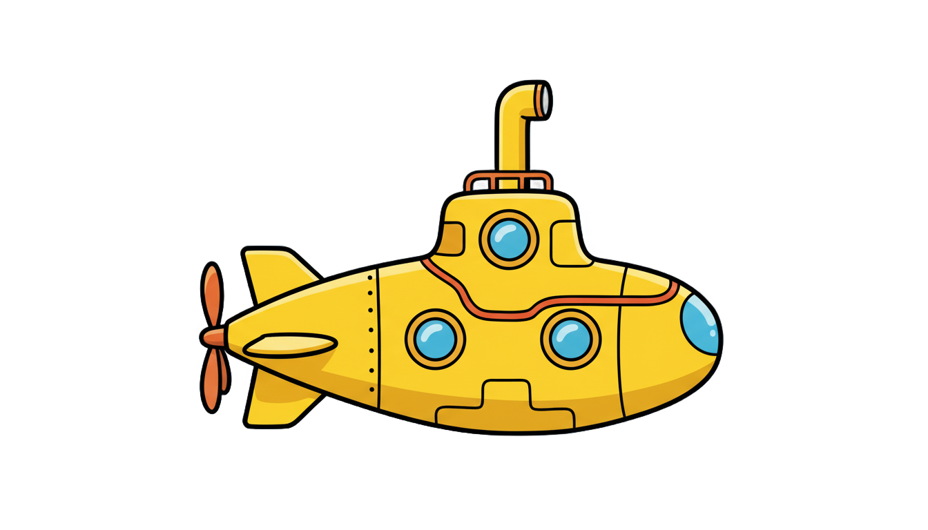 submarine png clipart PNG transparent background