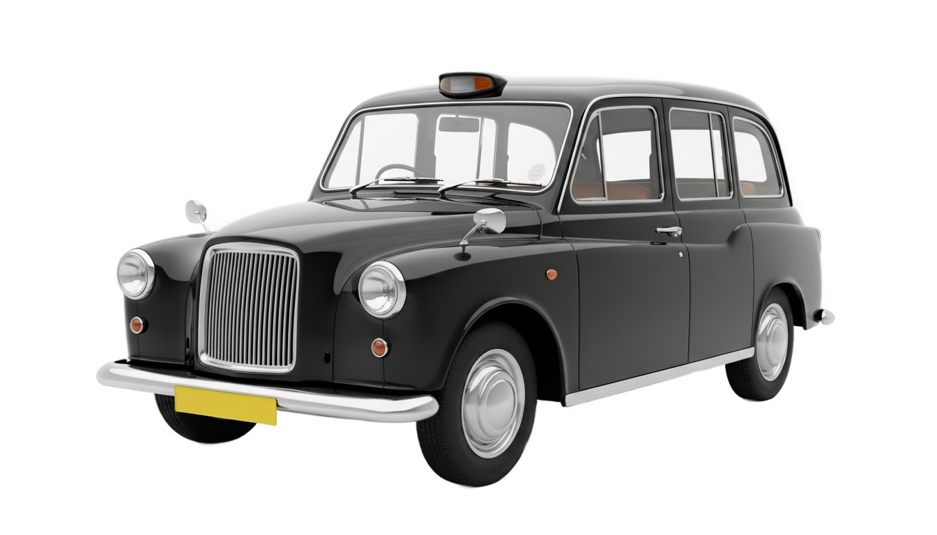 london taxi png PNG transparent background