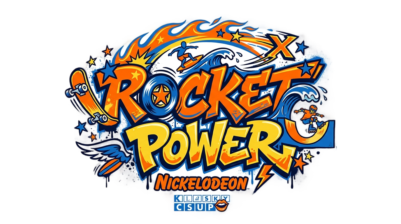 rocket power logo png PNG transparent background