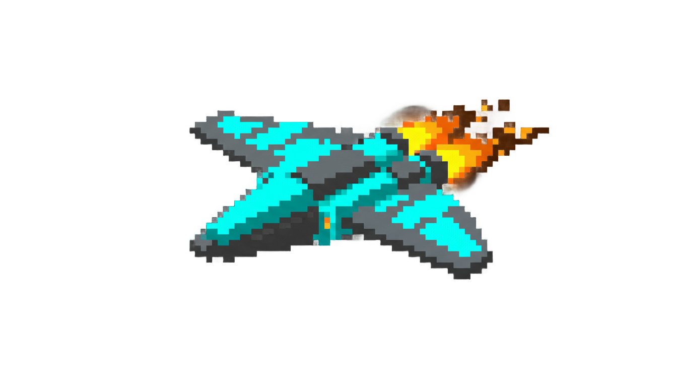 8 bit spaceship png PNG transparent background