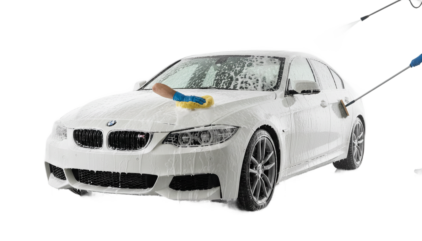 car washing png PNG transparent background