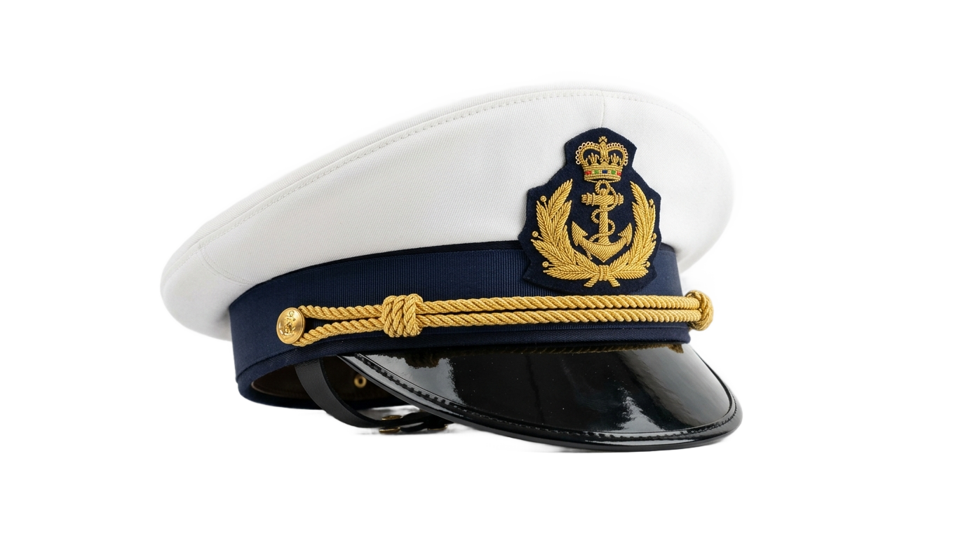 boat captain hat png PNG transparent background
