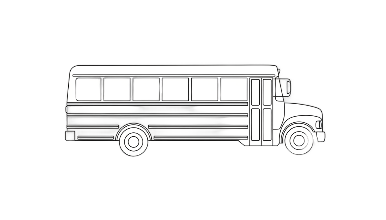bus drawing png PNG transparent background
