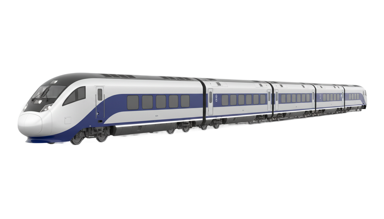 passenger train png PNG transparent background