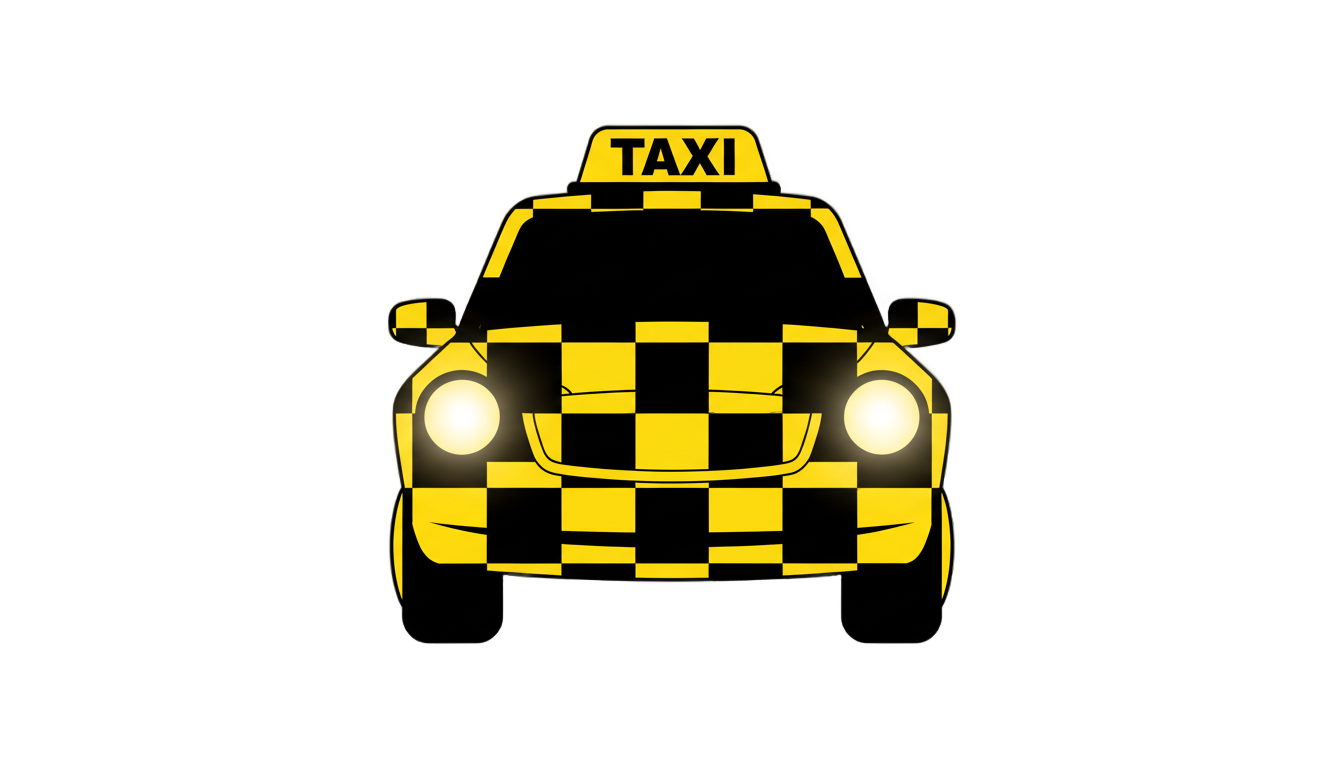 taxi symbol png PNG transparent background