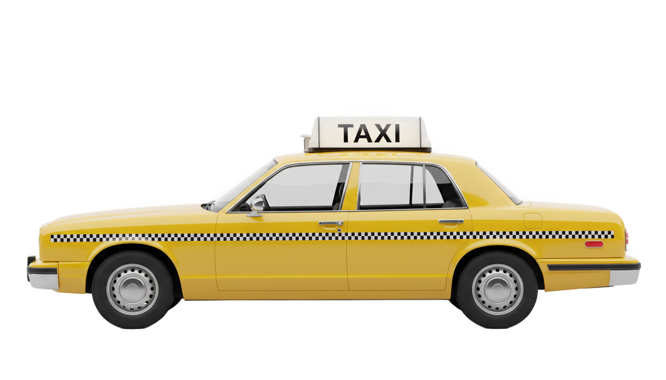 taxi clipart png PNG transparent background