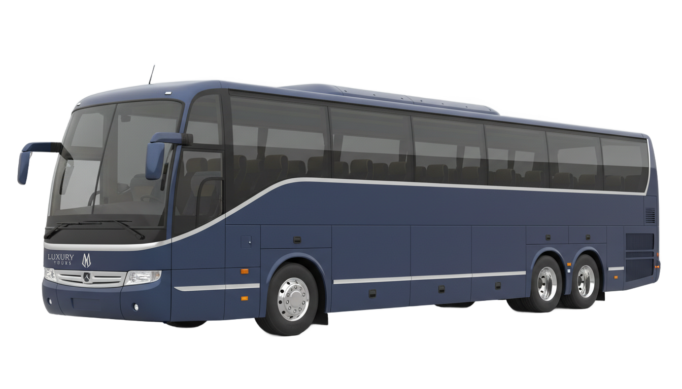 coach bus png PNG transparent background