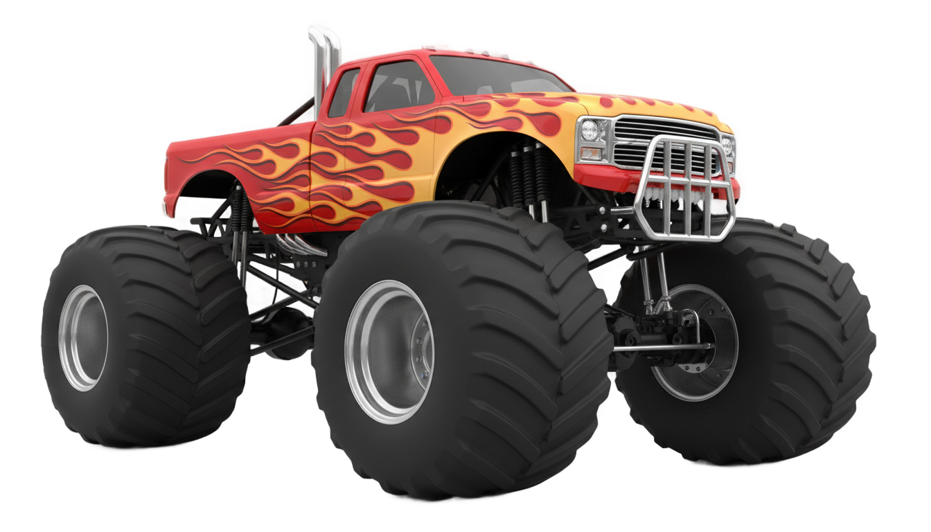 real monster truck png PNG transparent background