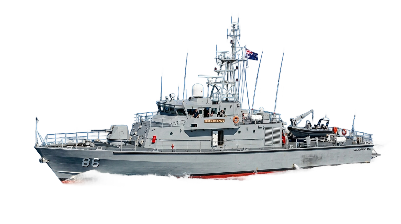 guardian class patrol boat png PNG transparent background