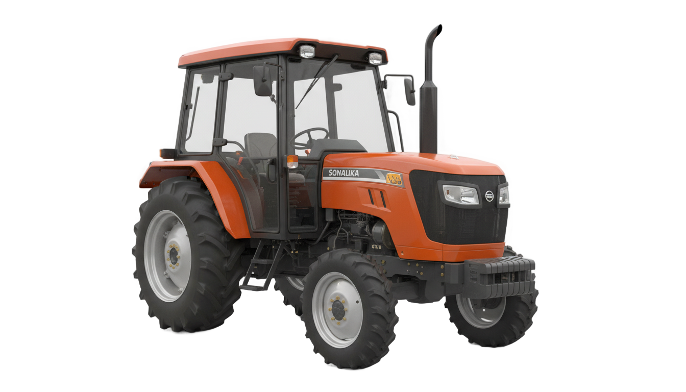 sonalika tractor png PNG transparent background