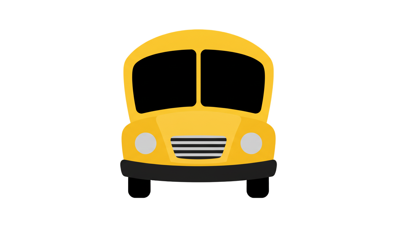 bus emoji png PNG transparent background