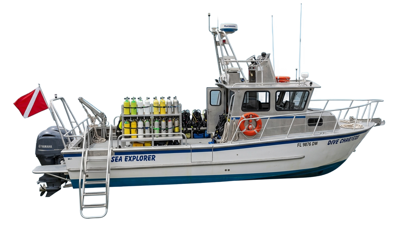 dive boat for sale png PNG transparent background