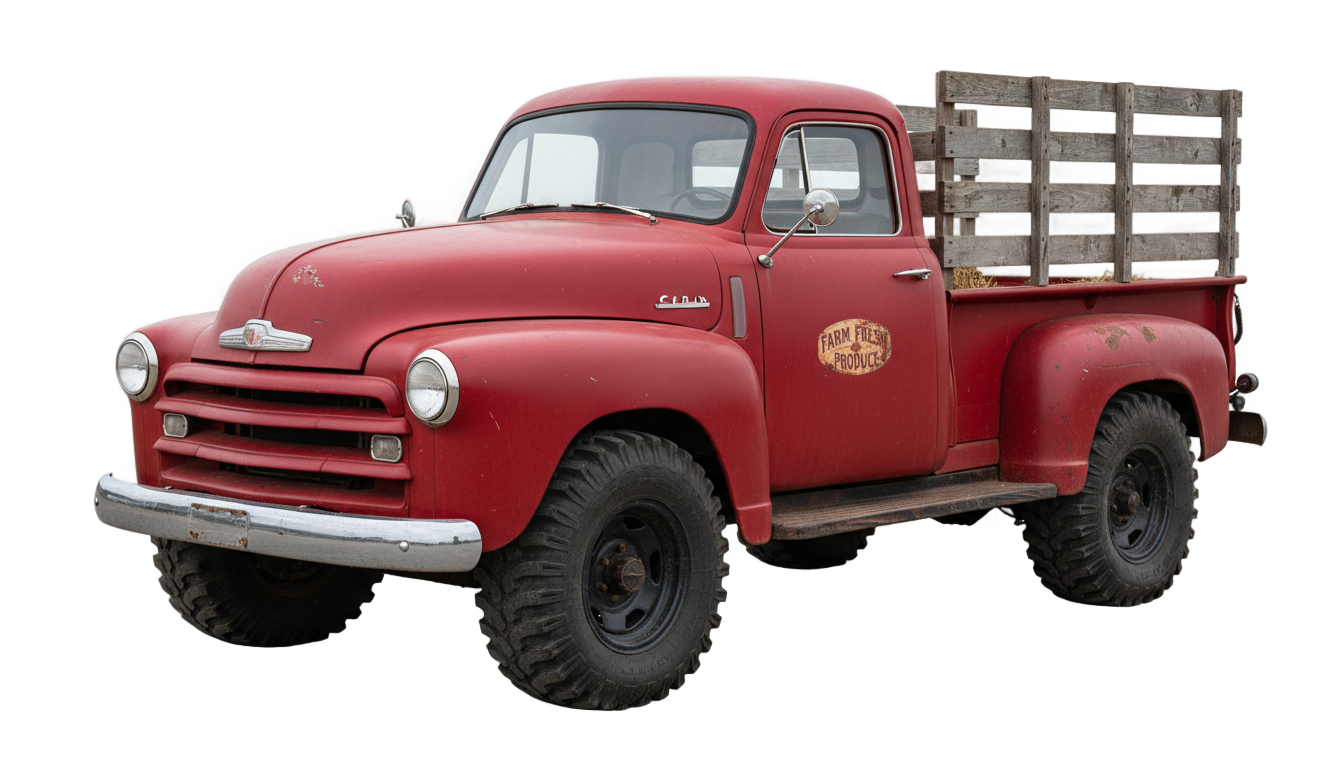 farm truck png PNG transparent background