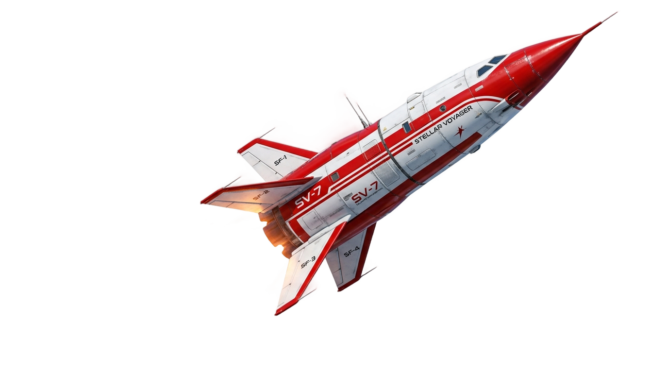 rocket graphic png PNG transparent background