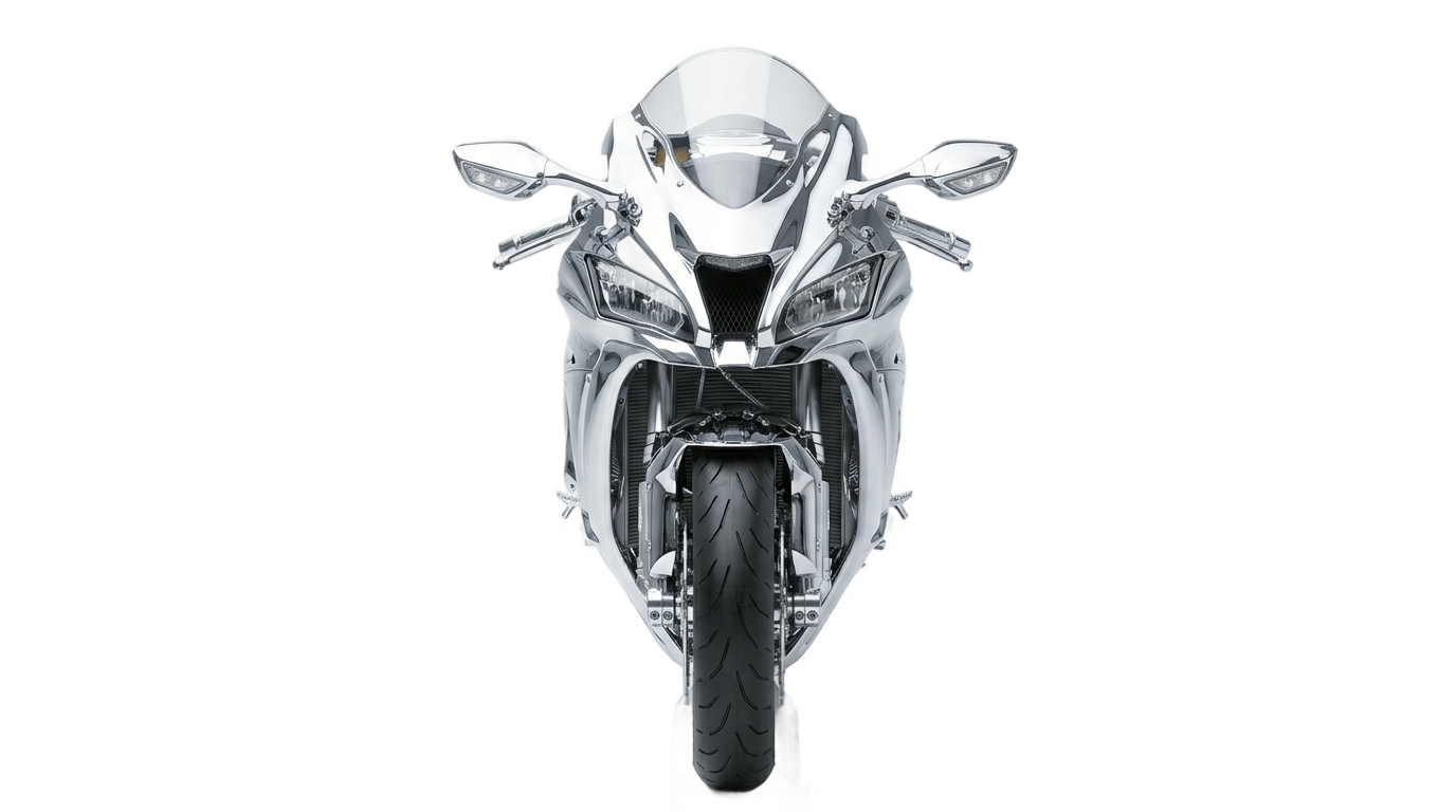 motorcycle front view png PNG transparent background
