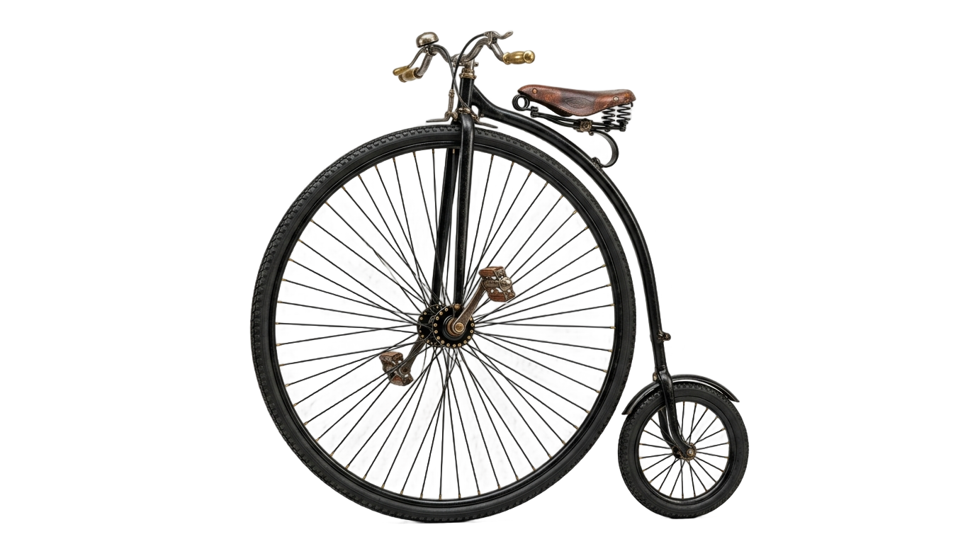 vintage bicycle png PNG transparent background